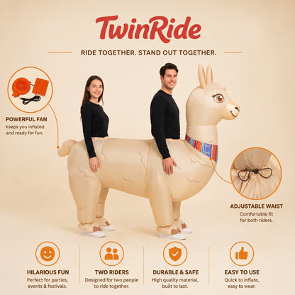 Inflatable Llama Costume